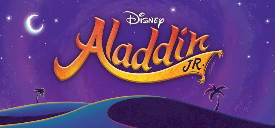 Poster for theatrical show Aladdin, Jr